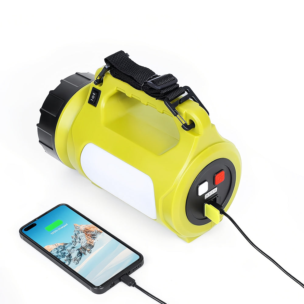 Rechargeable 1000LM LED Lantern, 5 Modes Power Bank, IPX4 Waterproof for Camping Emergency