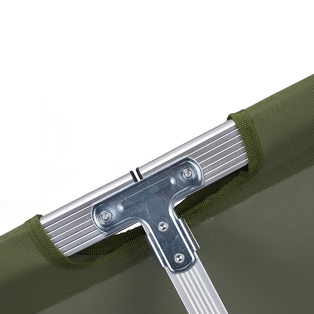 Folding Camping Cot - 300lb Capacity, 11.37lbs Lightweight, No Assembly