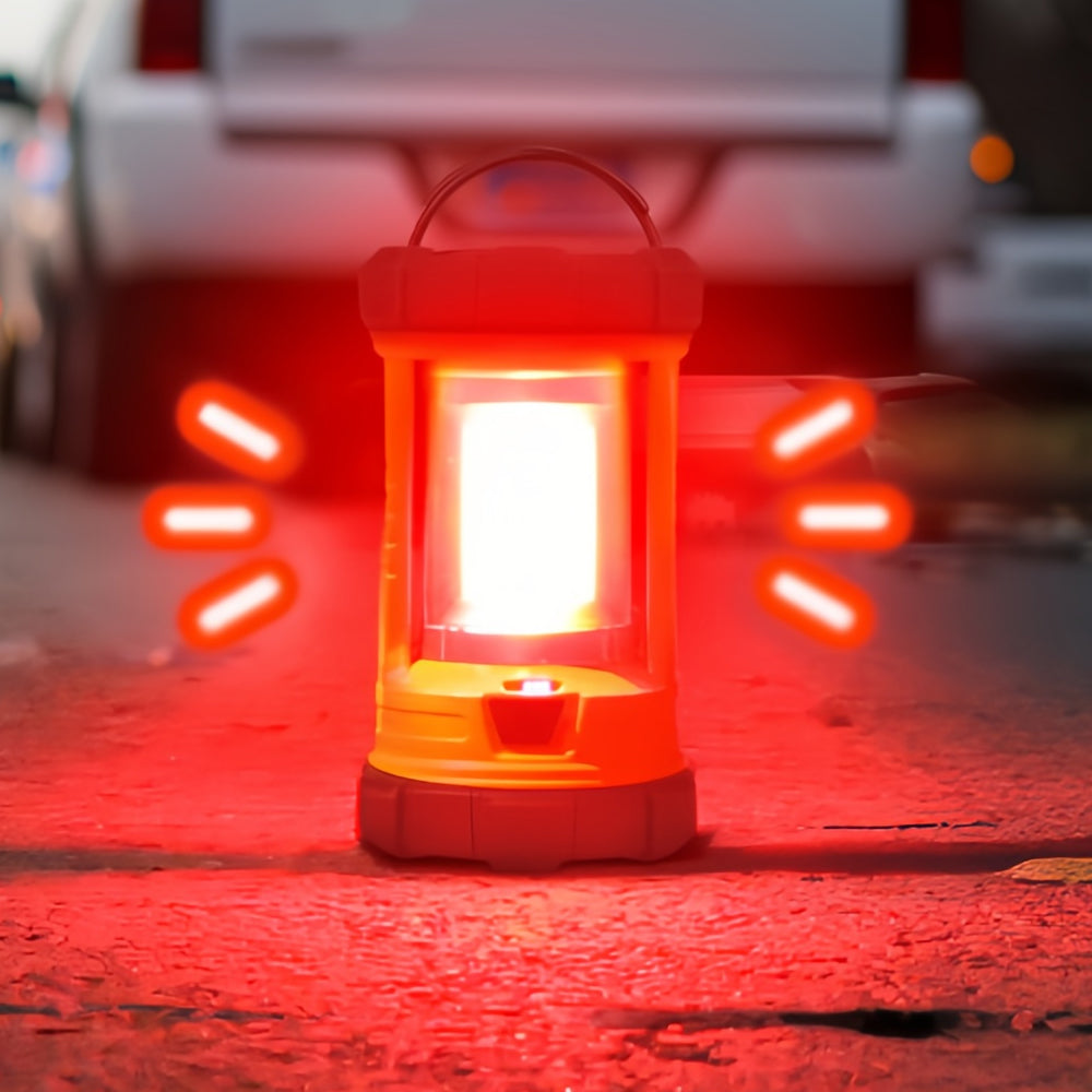 3000LM Rechg Camping Lantern, Power Bank, 5 Modes, IPX4 Waterproof, Emergency Light