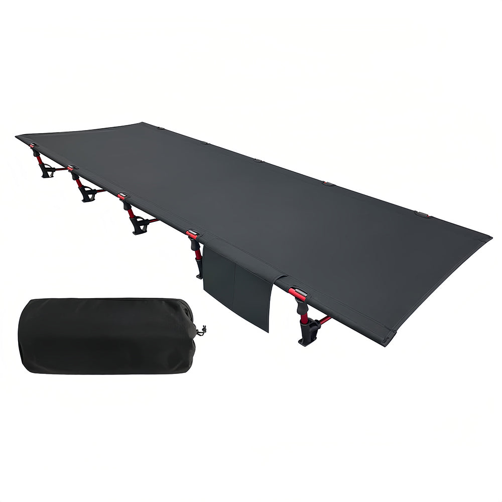 Ultralight Backpacking Cot - 4.7lbs, 330lb Capacity, Folding Camping Bed