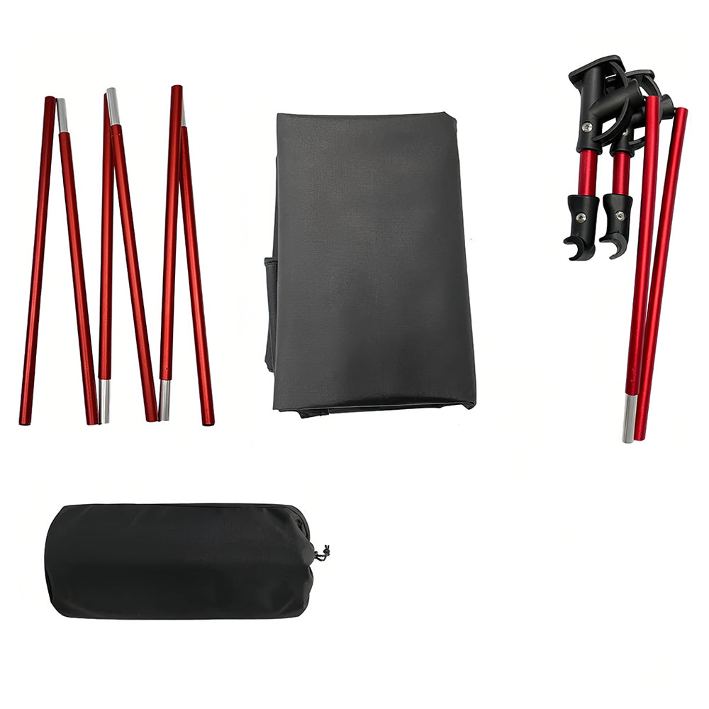Ultralight Backpacking Cot - 4.7lbs, 330lb Capacity, Folding Camping Bed